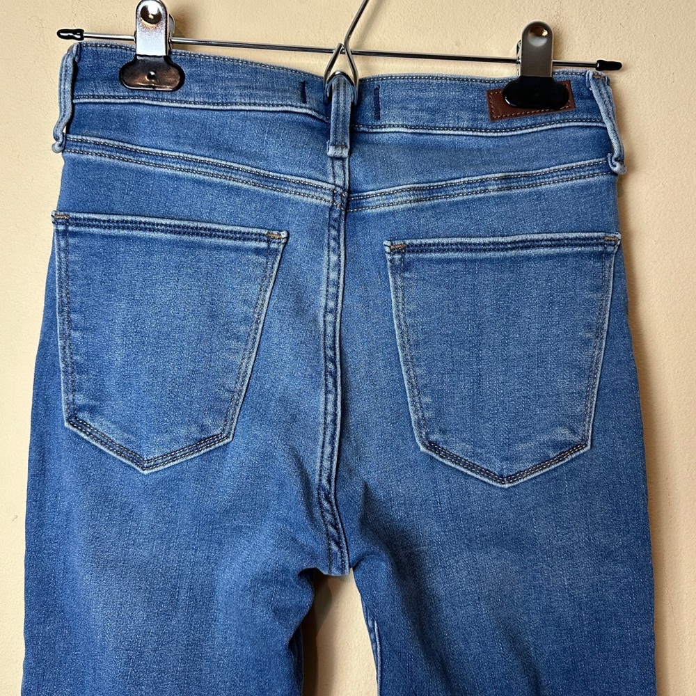 Abercrombie & Fitch Distressed High Rise Jean Leggings Womens Size 26 / 2 Long - Picture 8 of 16